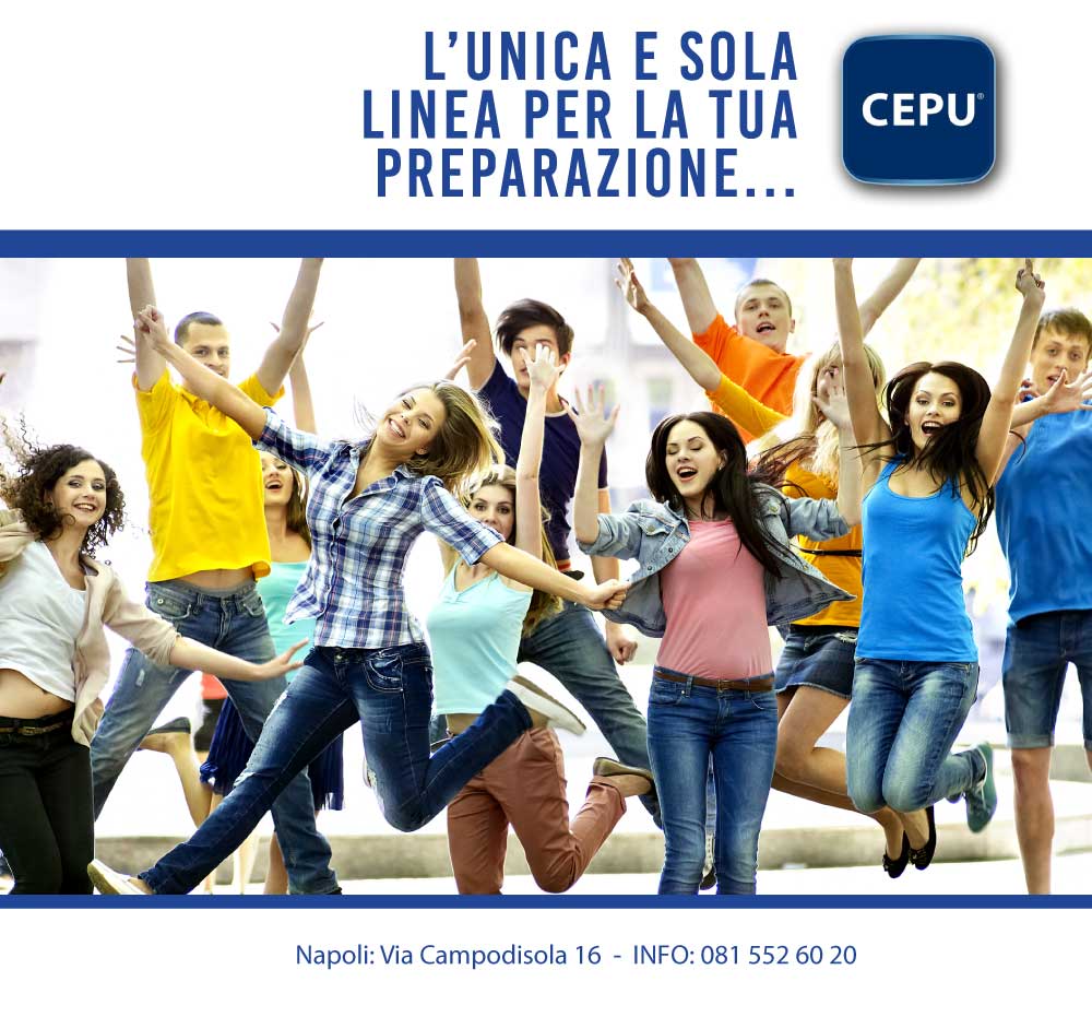 Cepu, l’unica e sola line aper la tua preparazione.