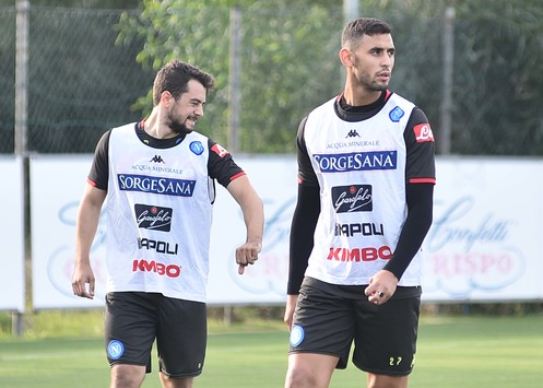 Napoli, primo allenamento in gruppo per Ghoulam e Younes