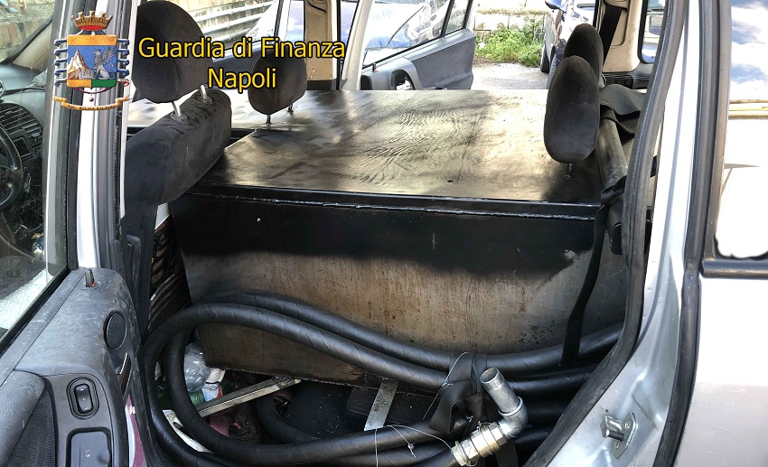 Torre Annunziata: Sequestrati Mille Litri Di Gasolio Di Contrabbando