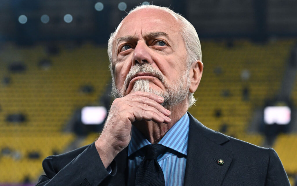 atalanta napoli de laurentiis gravina