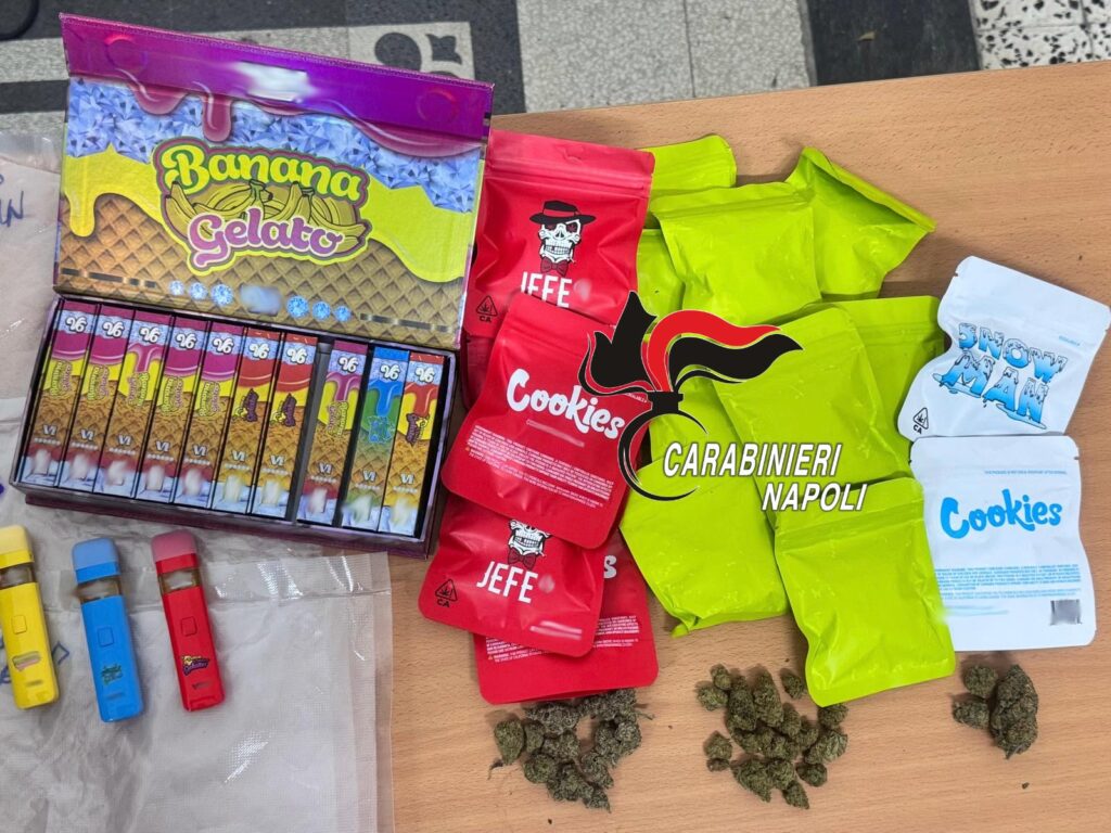 Sequestrati hashish e sigarette elettroniche